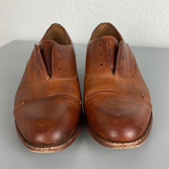 Ariat two24 Austen Brown Leather Oxford Shoes - Picture 6 of 9